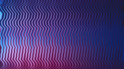 Illustration of a dark and moody abstract background featuring vertical wavy lines in shades of blue and purple, creating a dramatic and intense visual effect