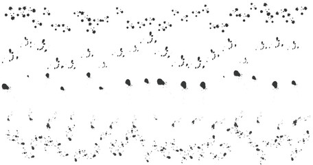 Abstract Black and White Ink Splatter Art: Dynamic Textures, Splashes, and Drips for Creative Backgrounds and Graphic Design Elements