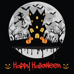 Halloween vector design 