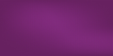 Abstract dots halftone purple color pattern gradient texture background. vector