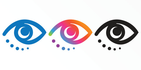 Eye & Dot Logo – Symbol of Vision, Mindfulness, and Emotional Intelligence