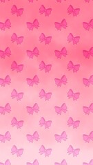 aesthetic pink cute wallpaper background illustration