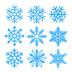 Fototapeta premium Snowflake Icon. Snow Icon. Winter Icon 