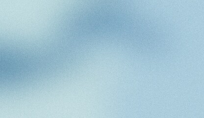 Abstract textured background with soft, blended shades of light blue and white, resembling watercolor or frosted glass. Noise background. Gradient texture background