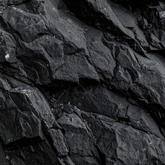 Dark rock texture close-up