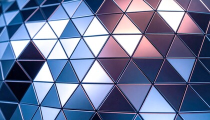 Fototapeta premium triangle background