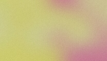 A vibrant, textured background with a soft gradient transitioning from yellow to pink, featuring a subtle glitter effect. Noise background. Gradient texture background