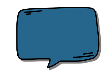 Fototapeta premium Bubble speech chat talk message cloud for conversation 