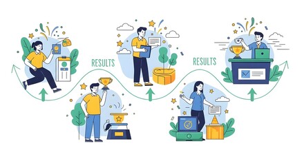 Achieving Results Successful Steps to Victory