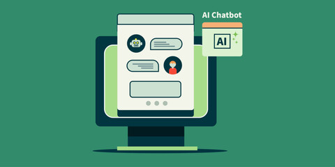 Customer interacts with trained AI assistant, designed to enhance customer experience and human like conversation, in chat window.