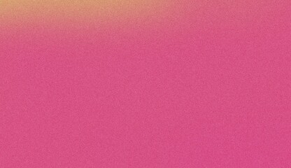 A vibrant, textured background with a gradient transitioning from warm yellow to bright pink, creating a lively and energetic feel. Noise background. Gradient texture background