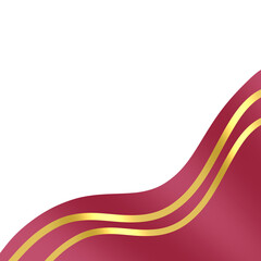 Obraz premium Abstract Burgundy Background with Gold Lines