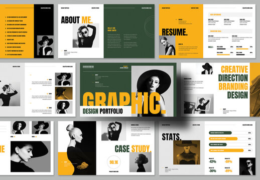 Graphic Design Portfolio Presentation Template