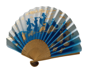 Vibrant cultural dance performance in traditional venue atmosphere isolated on transparent background