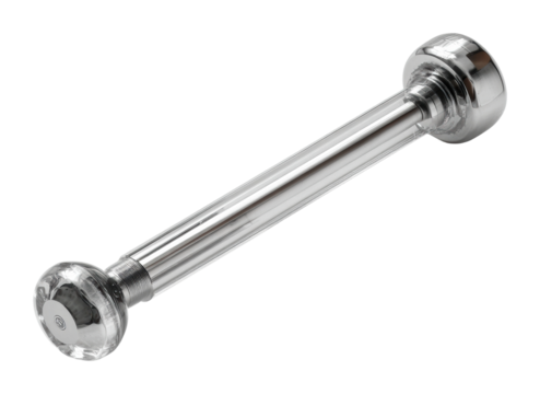 Strength training weightlifting barbell home gym fitness isolated on transparent background