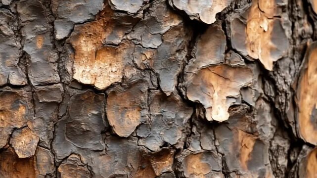 Detailed bark texture pattern background close up