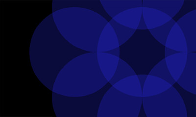 Obraz premium abstract blue background with circles