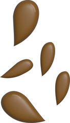 씨앗-열매씨-과일씨-사과씨-감씨-배씨-수박씨-3d-입체