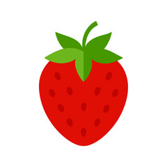 Fototapeta premium strawberry isolated on white background