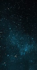 Fototapeta premium Deep space, starry night sky, filled with twinkling stars and a hazy nebula