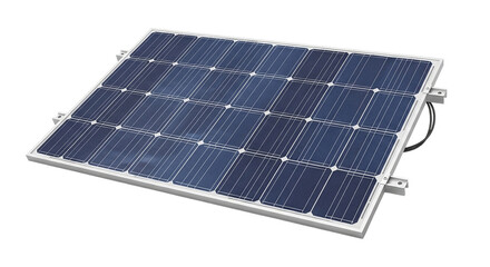 A single solar panel with a dark background