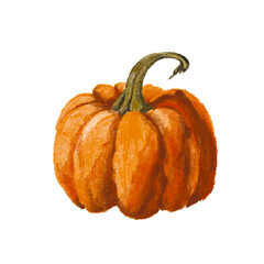 A pumpkin for halloween