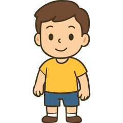 Young Boy Character Illustration