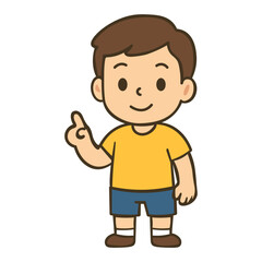 Young Boy Character Illustration