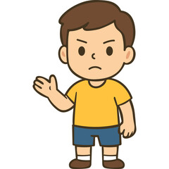 Young Boy Character Illustration