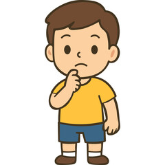 Young Boy Character Illustration