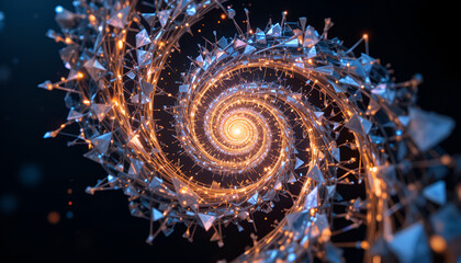 fractal burst arrangement