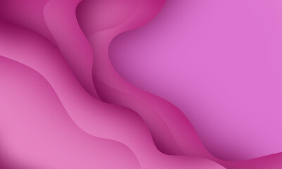 Abstract colorful layered paper art background design