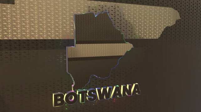 Botswana Map