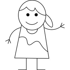 Children Drawing Doodle