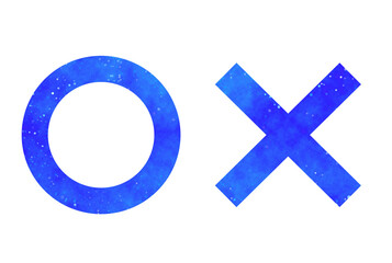 青い星空｜マルバツ