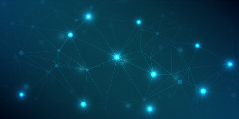 Neural Link Matrix, Latar Belakang Teknologi. Teknologi masa depan Konsep latar belakang abstrak digital. Eps10