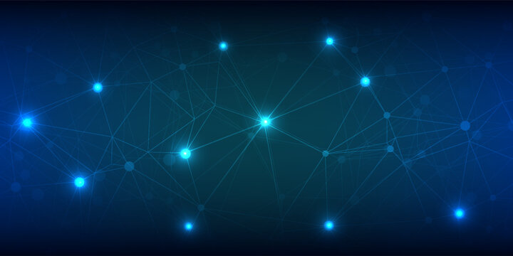 Neural Link Matrix, Latar Belakang Teknologi. Teknologi masa depan Konsep latar belakang abstrak digital. penyajian 3d