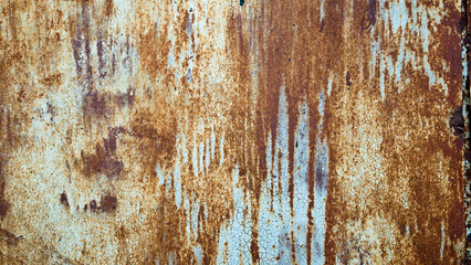 êîðè÷íåâûé ôîí, ôîòî ðæàâàÿ ñòàðàÿ ìåòàëëè÷åñêàÿ ñòåíà