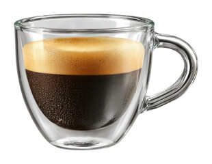 Brewing the perfect espresso a guide to espresso techniques at home isolated on transparent background