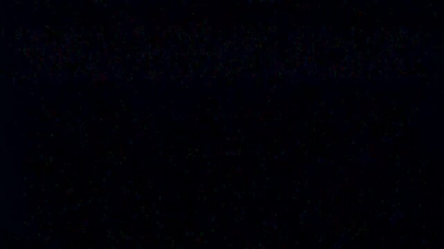  glitch loop animation, television on and off, analog TV bad signal, vhs damaged, 90s technology, old film retro vintage effect, overlay perfect for compositing