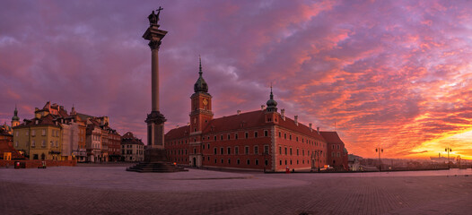 The Royal Castle in Warsaw, the capital of Poland