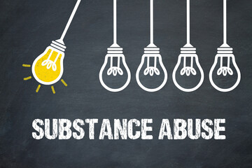 Fototapeta premium Substance abuse 