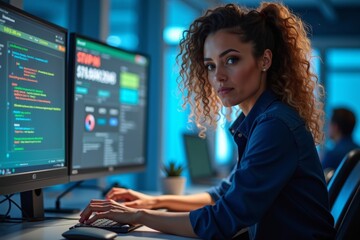 : Dual Expertise Unleashed: Capturing the Fusion of a Professional Data Analyst and Medical Billing Coding Expert in a Visually Stunning Photoshoot