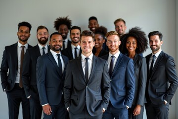 United in Diversity: Powerful Photoshoot of Individuals from Diverse Backgrounds in Business Attire
