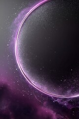 Cosmic ring in a nebula