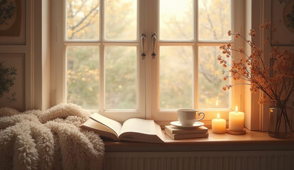 Cozy Mindful Journaling in a Calm Indoor Setting