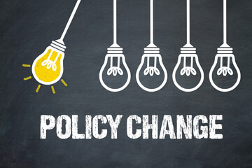 Policy change	
