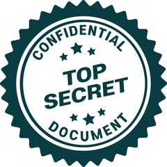 Top Secret Confidential Document Seal