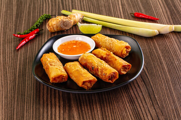 Vietnamese deep fried spring roll