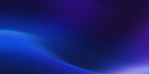 Abstract blue and purple gradient with soft light curves